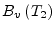 $\displaystyle B_{v}\left(T_2\right)$