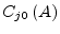 $\displaystyle C_{j0}\left(A\right)$