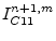 $\displaystyle I_{C11}^{n+1,m}$