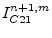 $\displaystyle I_{C21}^{n+1,m}$