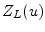 $\displaystyle Z_{L}(u)$