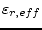 $\displaystyle \varepsilon_{r,eff}$